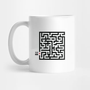 Labyrinth. You are here. Mug